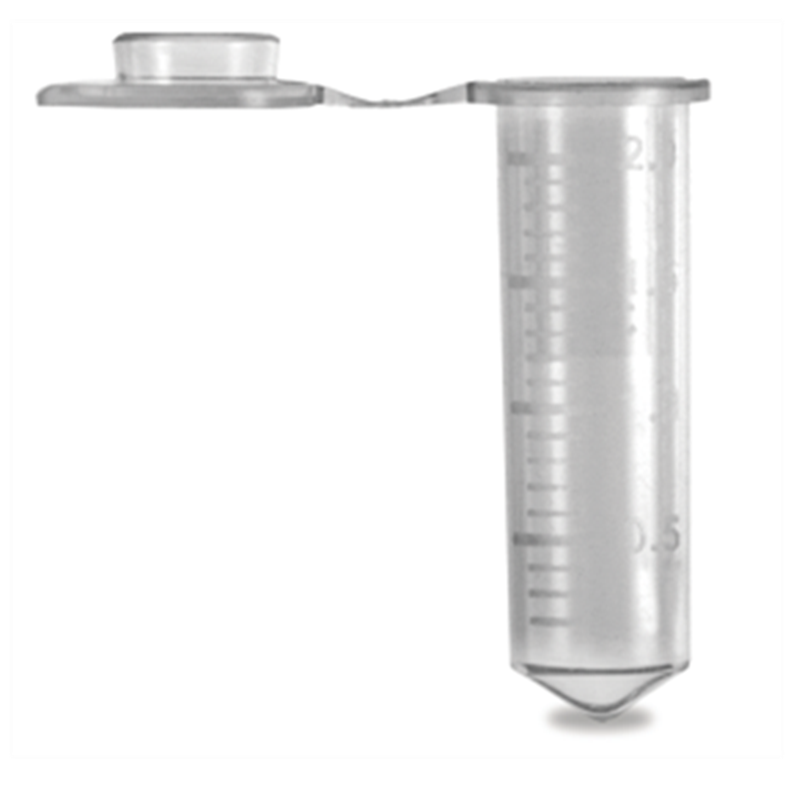 Microtubos de 2,0 ml graduados
